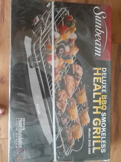 Sunbeam Deluxe BBQ Smokeless Health Grill