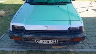 1989 Honda Ballade Sedan 150i pop up lights R35 000 neg
