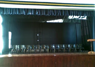 University stage and hall curtains