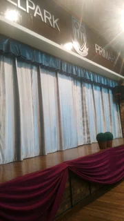 School hall curtaining