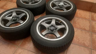 15inch mags an tyres for sale