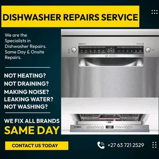 Dishwasher Repairs In Cape Town - We Fix All Dishwasher Brands