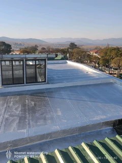 Torch on waterproofing -flat roof and balcony