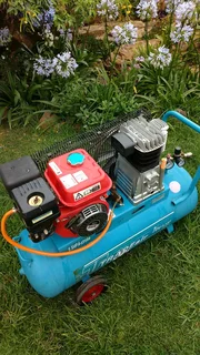 Compressor - Petrol Air - Belt Drive - 100L - 4.8kW - 4 Stroke - 6.5HP - MCFRC210