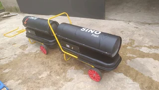 2x Construction Heater Fan 220V/Diesel 50kW