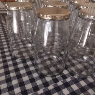 Empty Mayo Pots