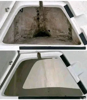 Boat cleaning and waxing