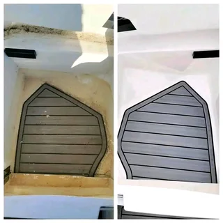 Boat cleaning and waxing