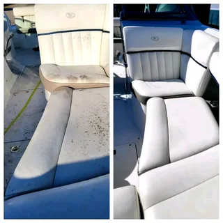 Boat cleaning and waxing