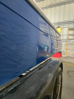 Boat cleaning and waxing