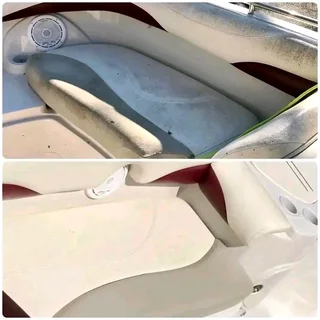 Boat cleaning and buffing