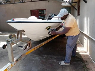 Boat detailing and polishing