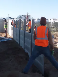 Vibracrete Walls And Extension