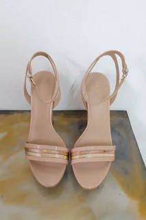 Nude Aldo Strappy Heels Elegant • Versatile • Timeless size 8