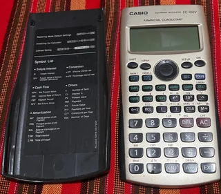 Casio Fc-100v Financial Calculator