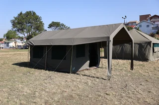 Safari Lodge Tents . . .
