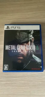 Playstation 5 Metal Gear Solid Snake Eater Remake