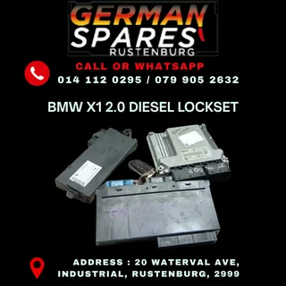 BMW X1 2.0 Diesel Complete Lockset – Excellent Working Condition