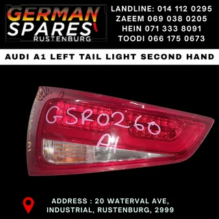 Audi A1 Left Tail Light – Second Hand