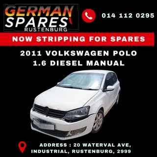 Volkswagen Polo 1.6 Diesel Manual – Stripping for Spares