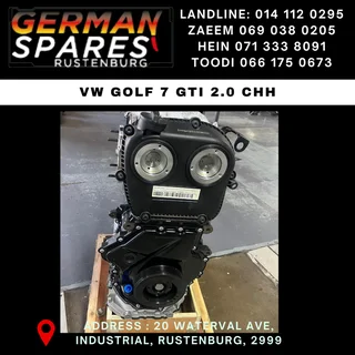 VW Golf 7 2.0 CHH Engine – Brand New