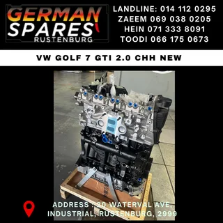 VW Golf 7 2.0 CHH Engine – Brand New