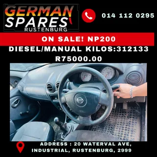 2012 Nissan NP200 Single Cab