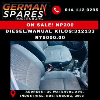 2012 Nissan NP200 Single Cab