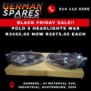 Black Friday Deals On Vw & Audi Headlights