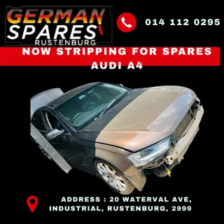 Audi A4 Now Stripping for Parts