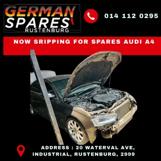 Audi A4 Now Stripping for Parts