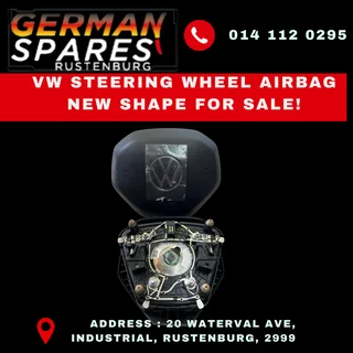 VW Steering Wheel Airbag (New Shape) – Brand New