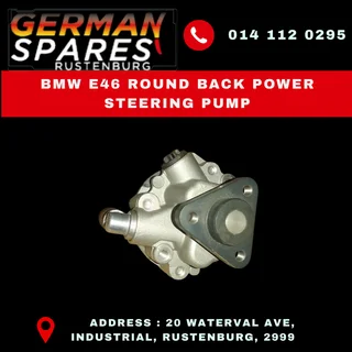 BMW E46 Round Back Power Steering Pump