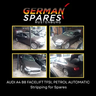 Audi A4 B8 Facelift Tfsi Petrol Auto Stripping For Spares