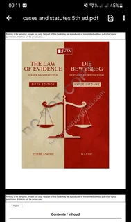 Principles of Evidence 5th edition