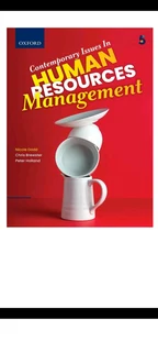 Contemporary issues in Human resource management 5th edition