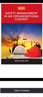 Safety Management in an Organisational context