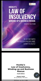 Hockly's Law of Insolvency 10th edition