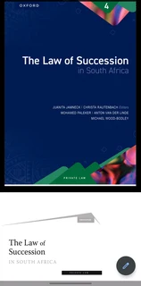 The Law of Succession in South Africa 4th edition