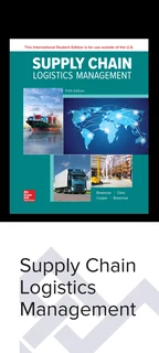 Supply Chain Logistics Management 5th edition