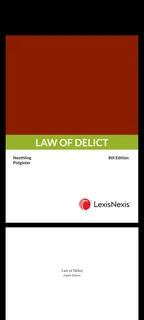 Law of Delict 8th edition