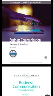 Business Communication Process and Product 9th edition