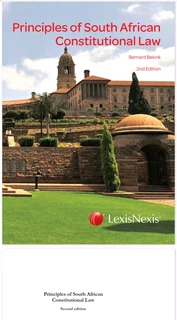Principles of South African Constitutional Law 2nd edition
