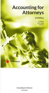 Accounting for Attorneys 3rd edition