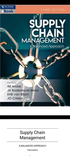 Supply Chain Management: A Balanced Approach 3rd edition