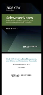 2025 CFA Schweser Level 3 Study Package