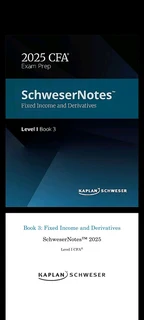 2025 CFA Schweser Level 1 Study Package