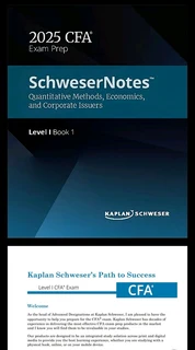 2025 CFA Schweser Level 1 Study Package