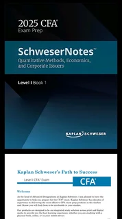 CFA 2025 Level 1 Schweser Complete Package