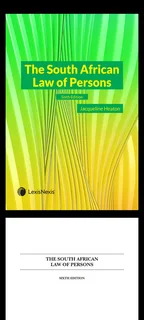 The South African Law of Persons 6th edition